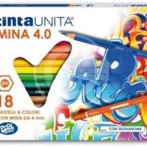 Pastelli Tinta Unita da 18 Mina - Cartoleria Giacarta di Gianfranco Florio  - Mola di Bari